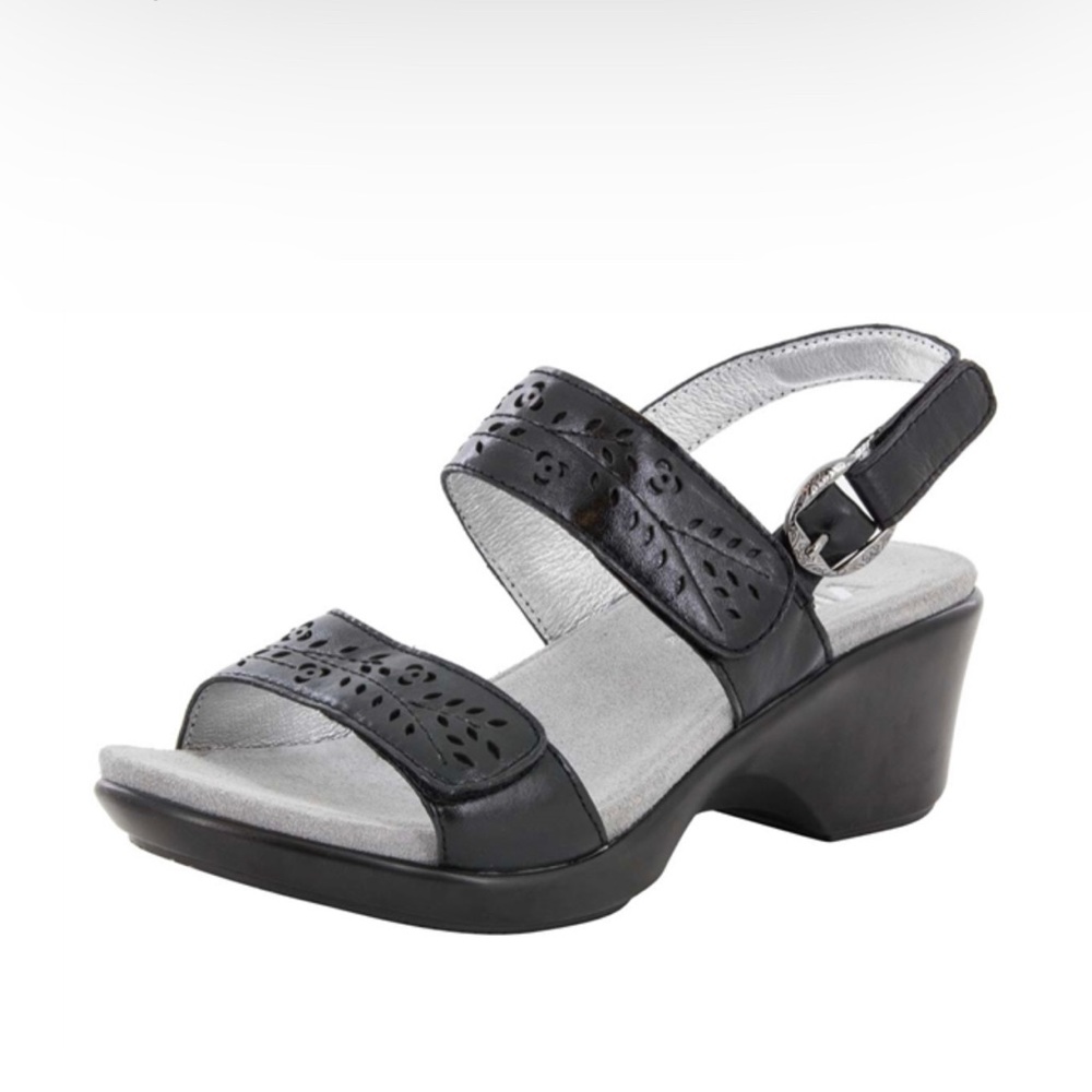 Alegria Romi Black Burnish Comfort Sandals EU 42 Women’s ROM 611
